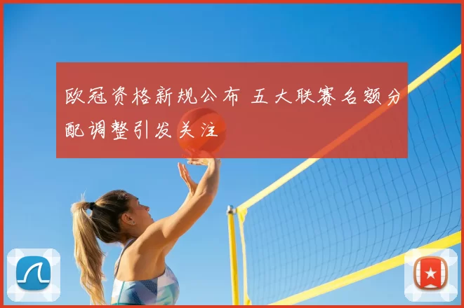 欧冠资格新规公布 五大联赛名额分配调整引发关注