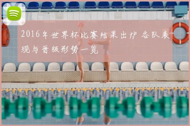 2016年世界杯比赛结果出炉 各队表现与晋级形势一览